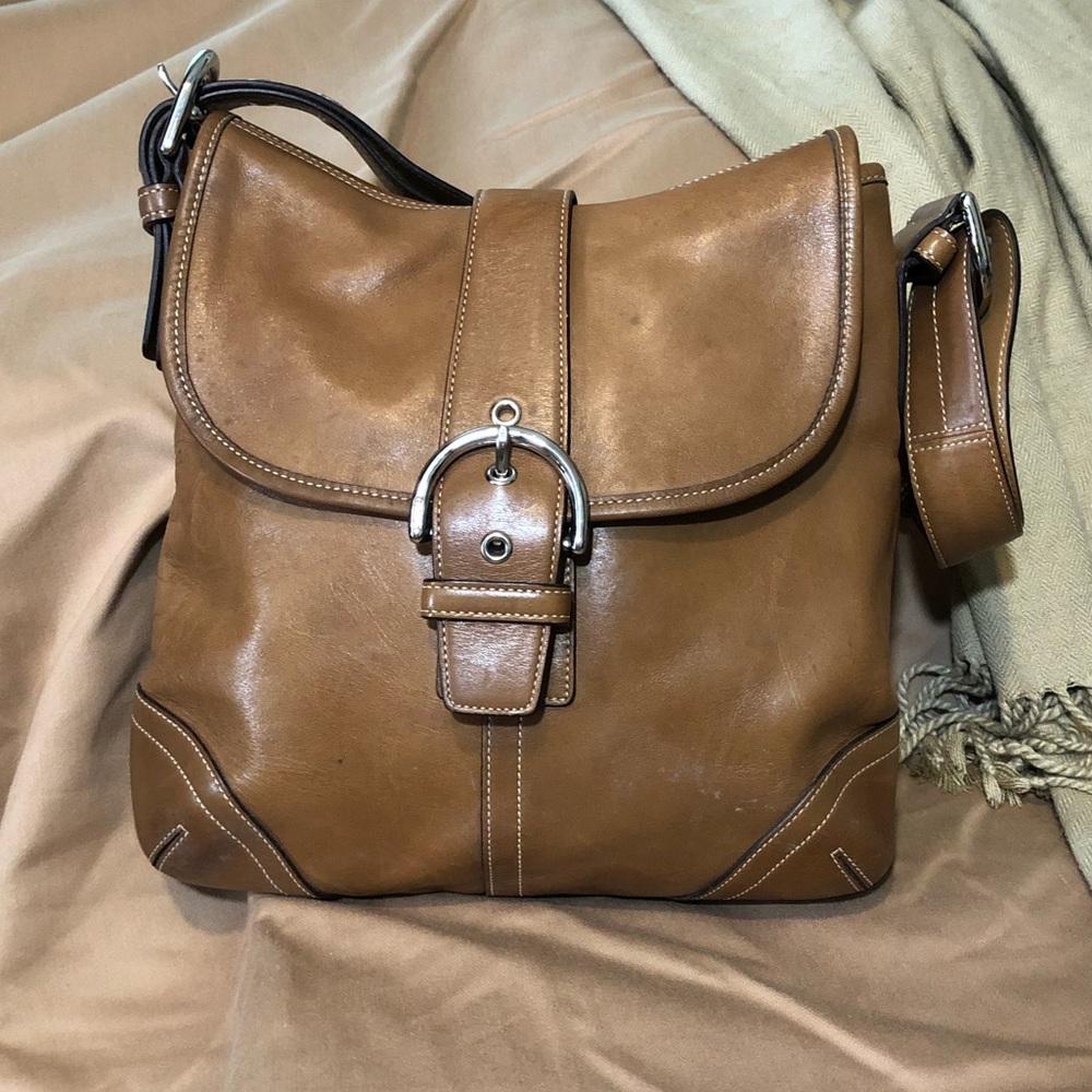 Leather Coach Purse